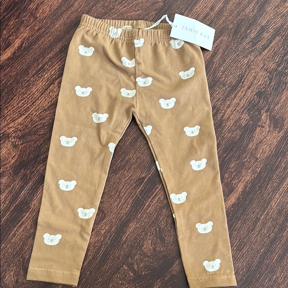 Jamie Kay Brown Cozy Bear Leggings